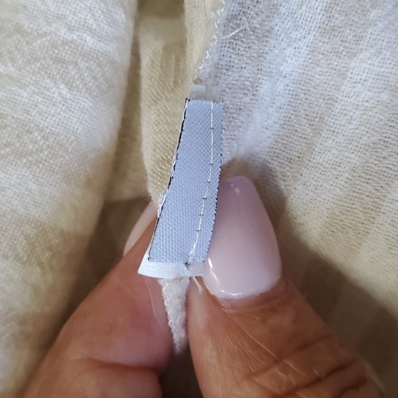 Madewell‎ women's to, beautiful cross stitch enbroidery. SIZE XXS, OVERSIZED - Picture 8 of 10